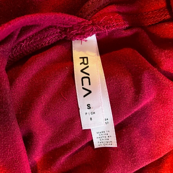 Pink/Red RVCA mini dress SZ Small - Picture 6 of 6